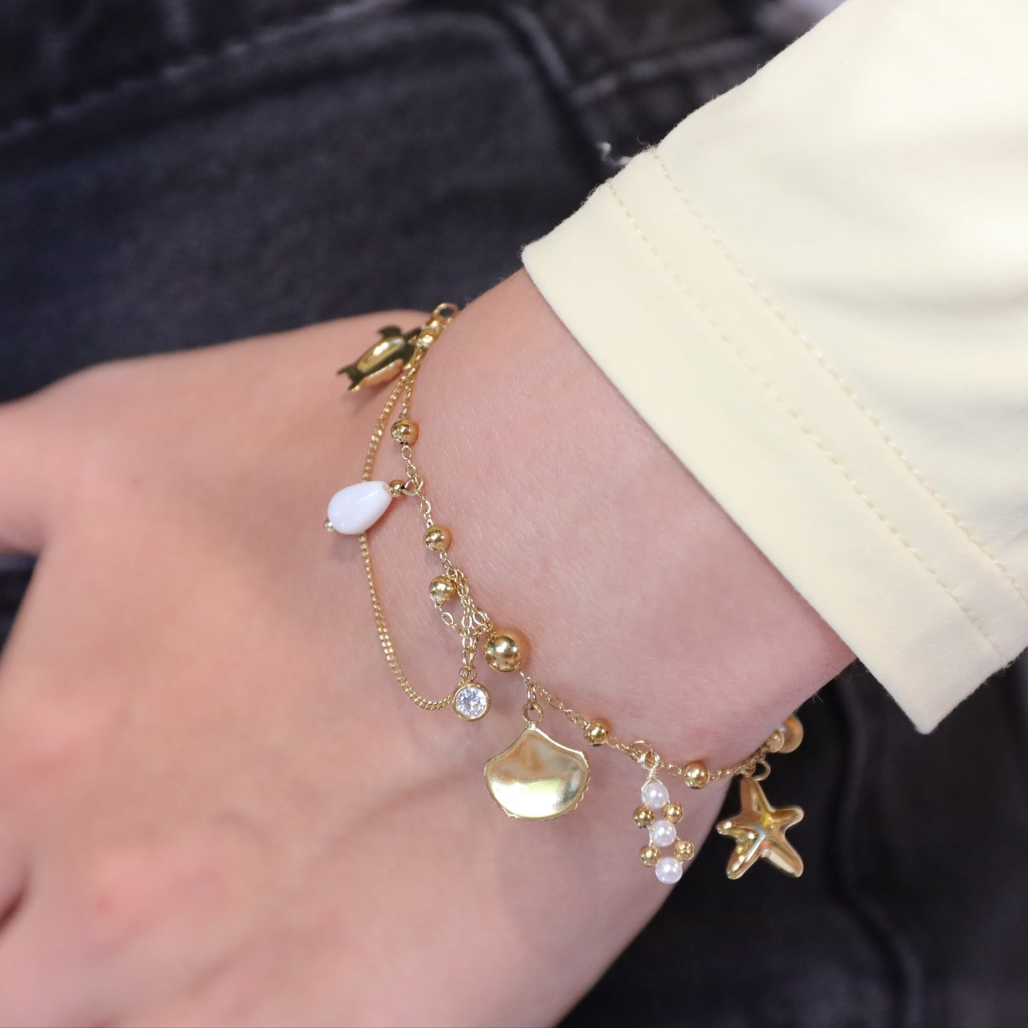 Golden Beach Babe bracelet