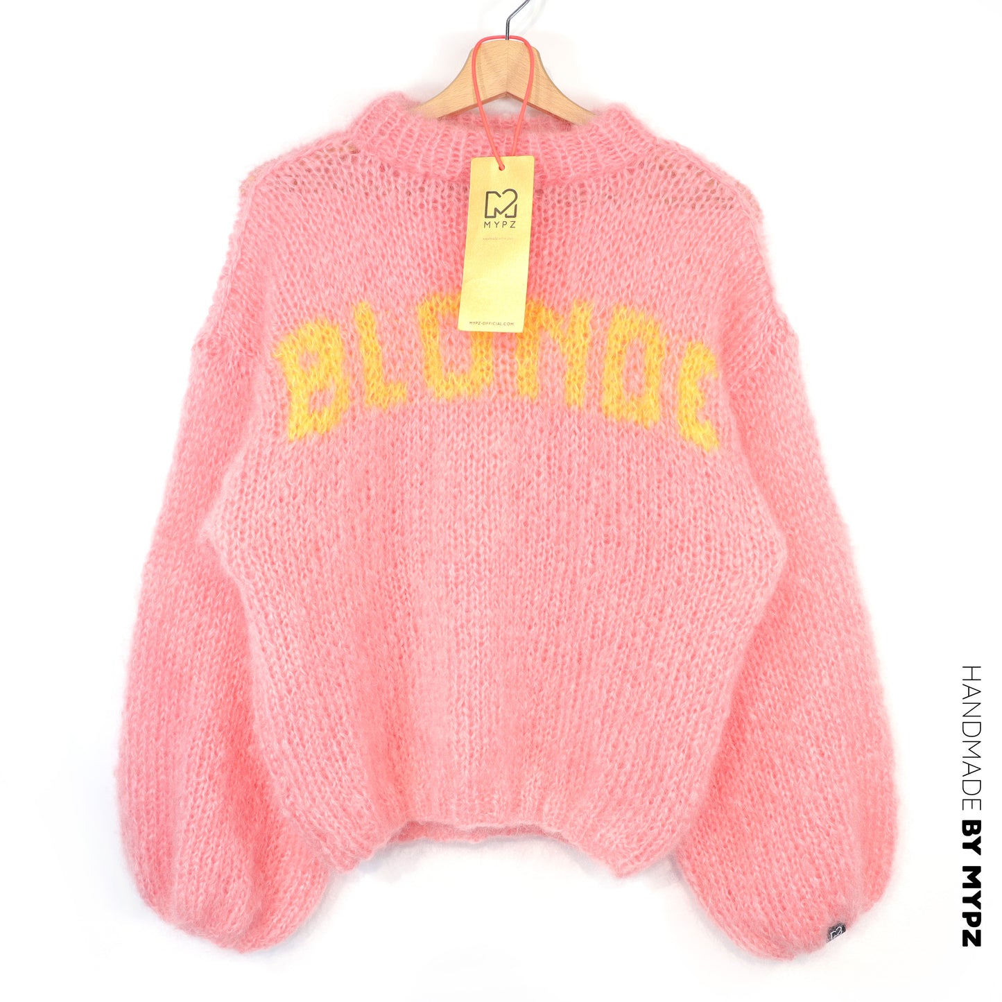 Knitting Kit – MYPZ Light Mohair Pullover Blonde No8 (ENG-DE-NL)