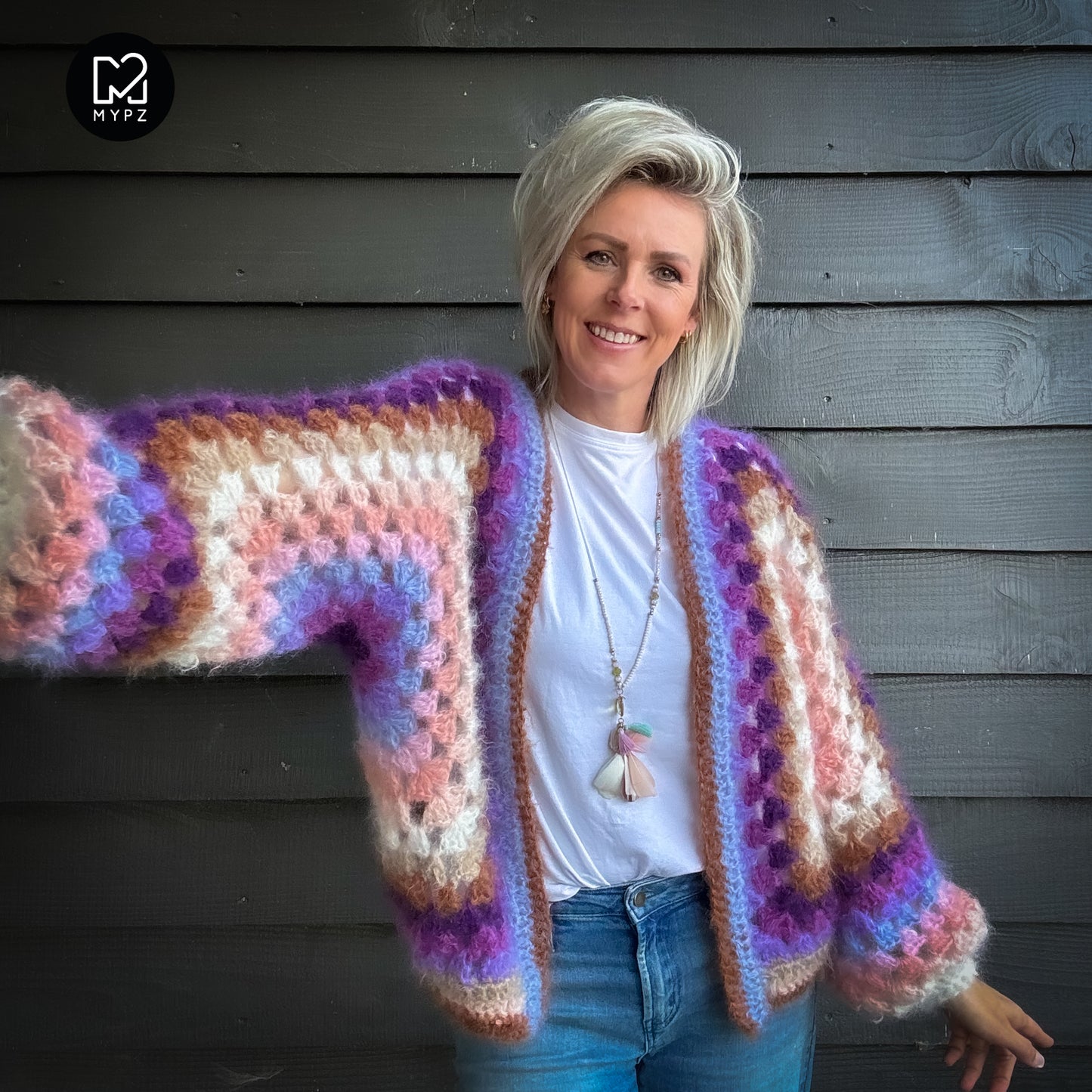 MYPZ Chunky Mohair Cardigan Elise