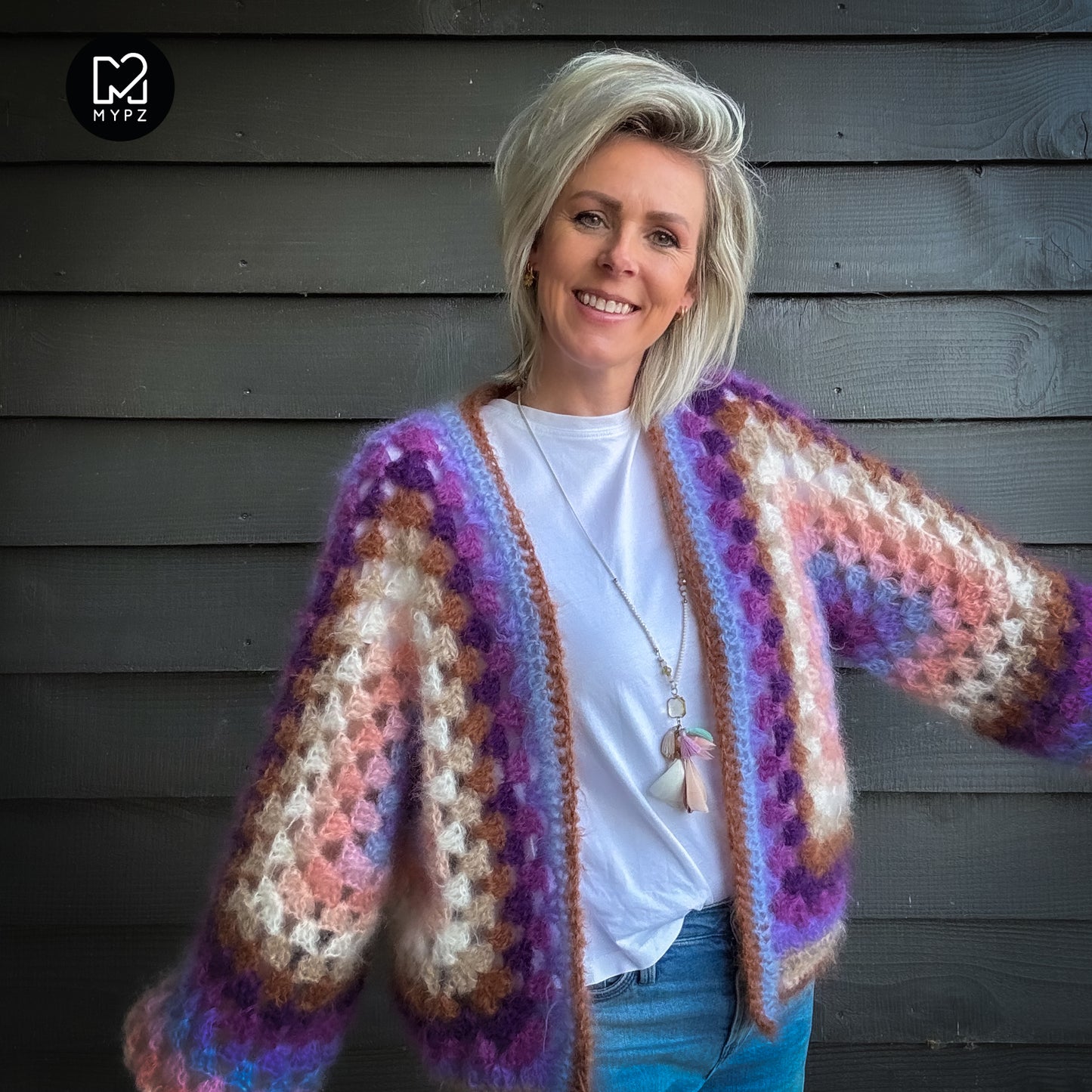 MYPZ Chunky Mohair Cardigan Elise