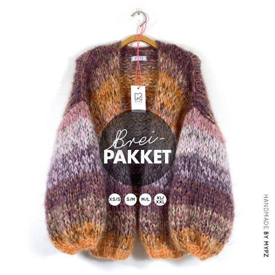 Knitting Kit – MYPZ Mohair Cardigan Autumn No.15 (ENG-NL)