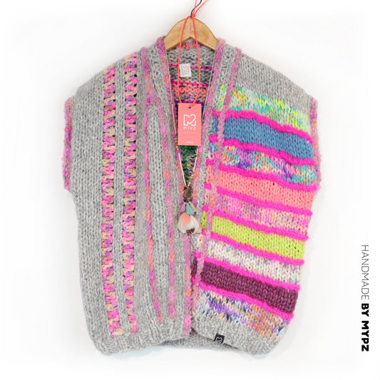 MYPZ Chunky Mohair vest Michelle