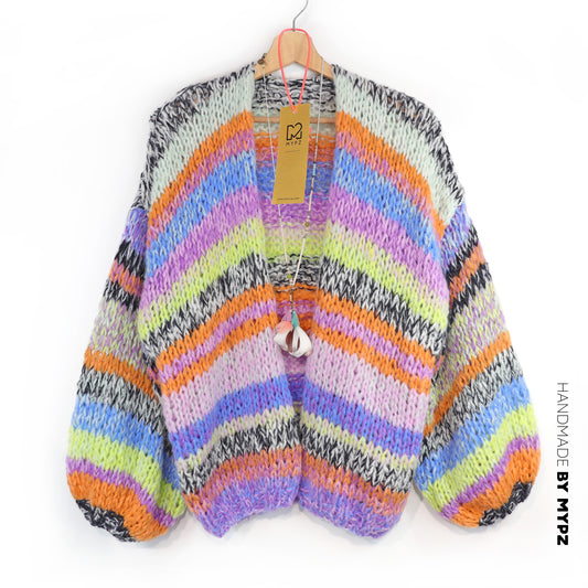 Chunky Alpaca cardigan Fluffy