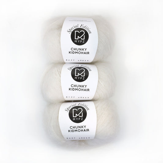 MYPZ Chunky Kidmohair DK Special Edition - Off White