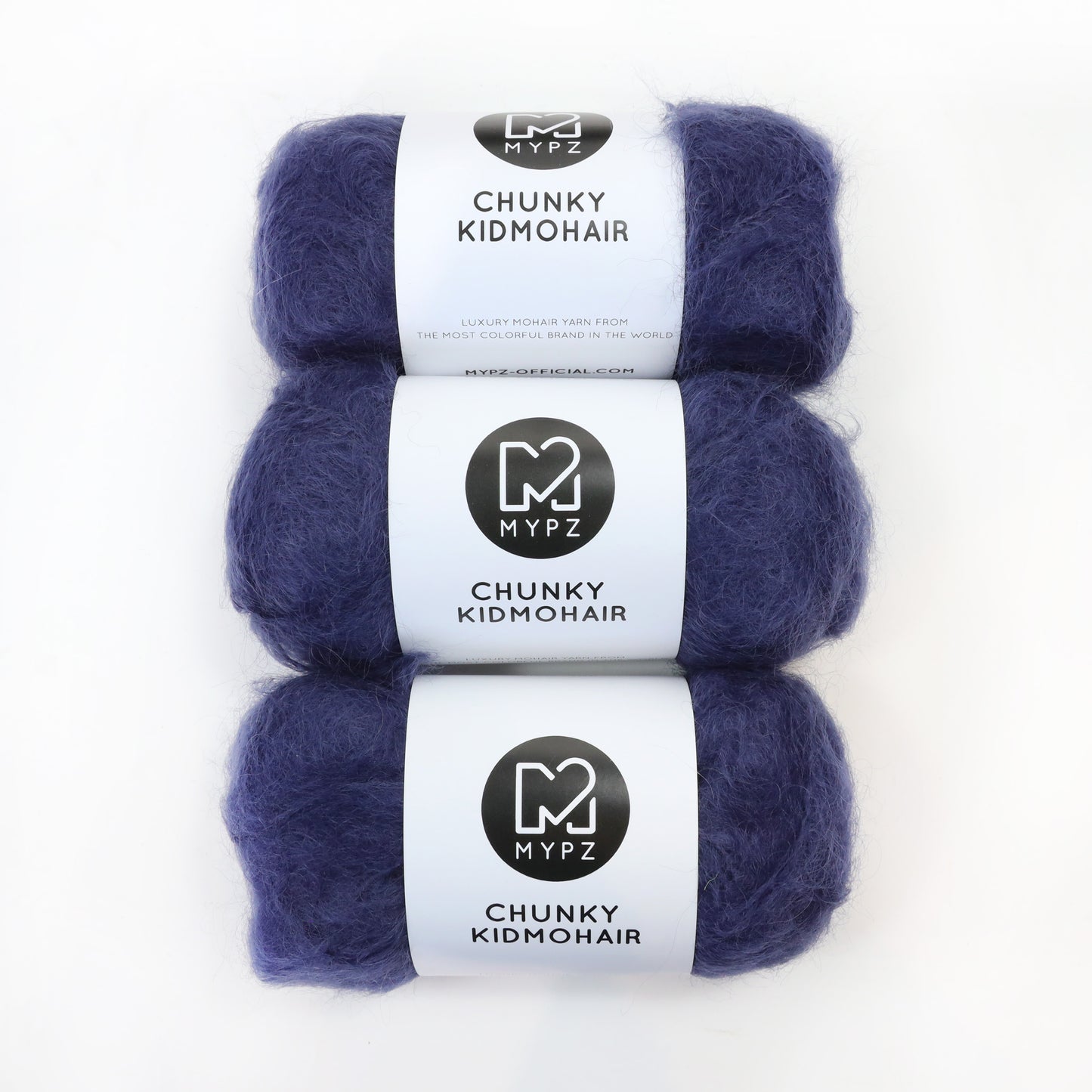 MYPZ Chunky Kidmohair DK – RAW Dark Blue