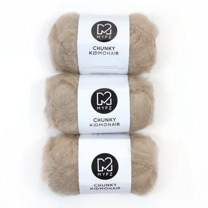 MYPZ Chunky Kidmohair DK – Taupe