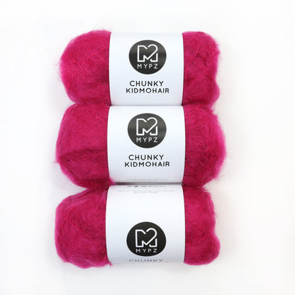 MYPZ Chunky Kidmohair DK – Poppy Red