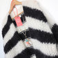 Knitting Kit – MYPZ Chunky Mohair Cardigan Black & White No.15 (ENG-NL-DE)