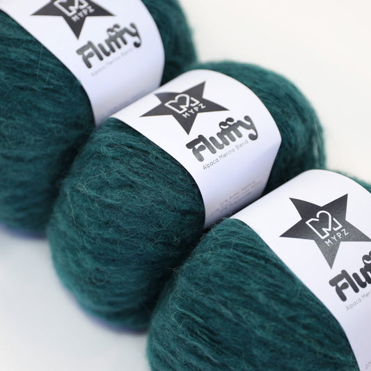 MYPZ Fluffy Dark Green