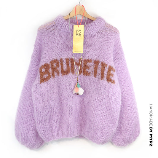 MYPZ Light Mohair Pullover Brunette