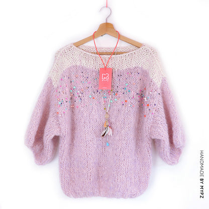 MYPZ Light Mohair-Alpaca Top Jewel