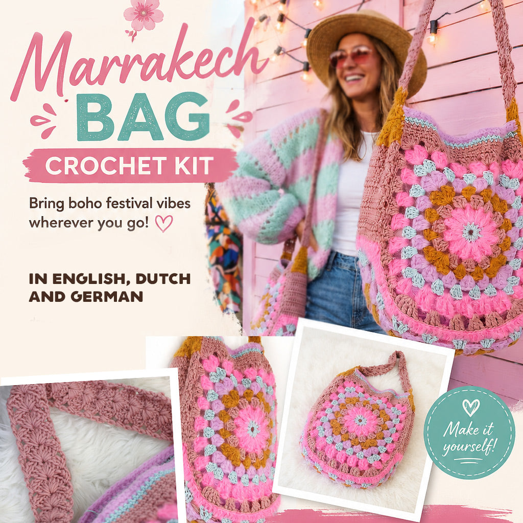 Crochet kit - MYPZ Marrakech Bag (ENG-NL-DE)