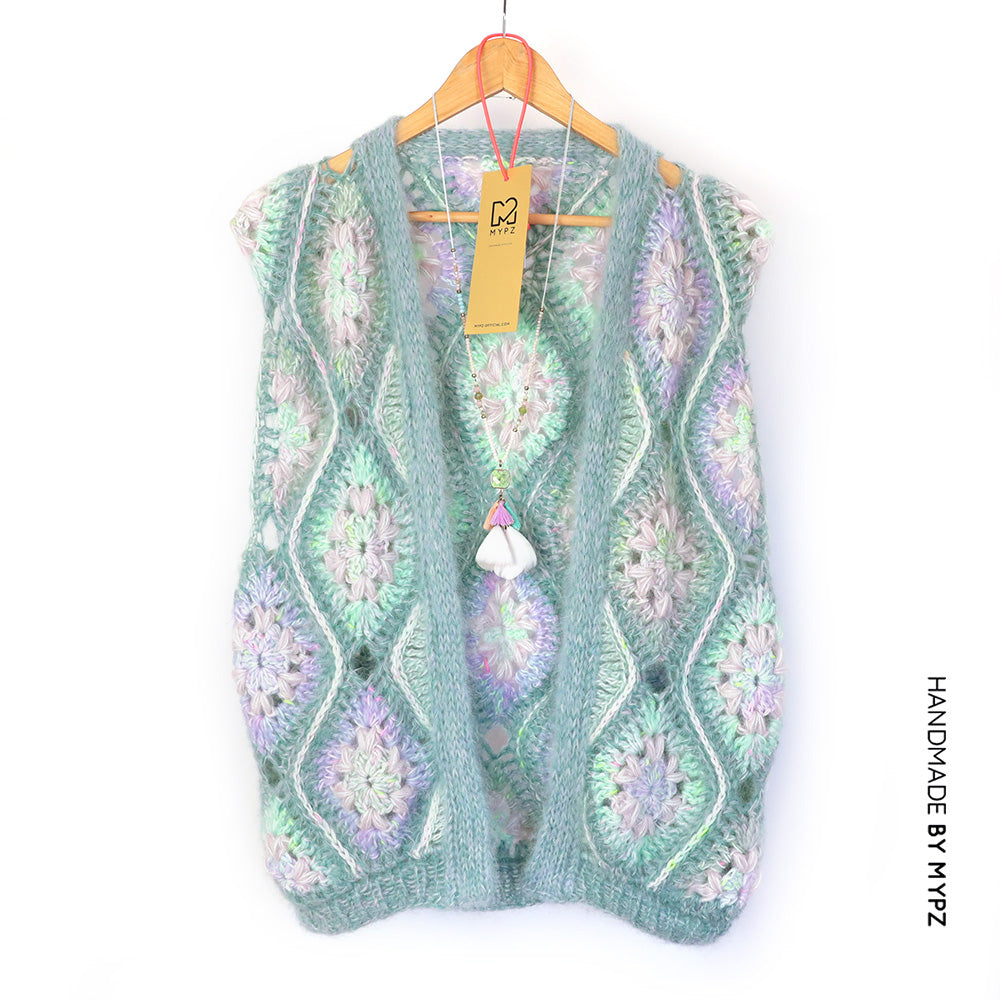 Crochet kit - MYPZ Masterpiece Gilet Greeny (ENG-NL)