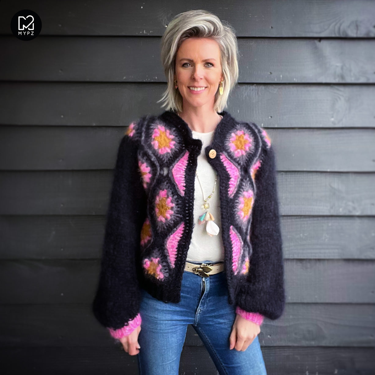 Crochet pattern - MYPZ Masterpiece Gilet Pink Star (ENG-NL)