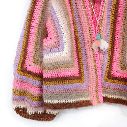 Crochet kit - MYPZ Hexagon Cardigan Moca Dreams (ENG-NL-DE)