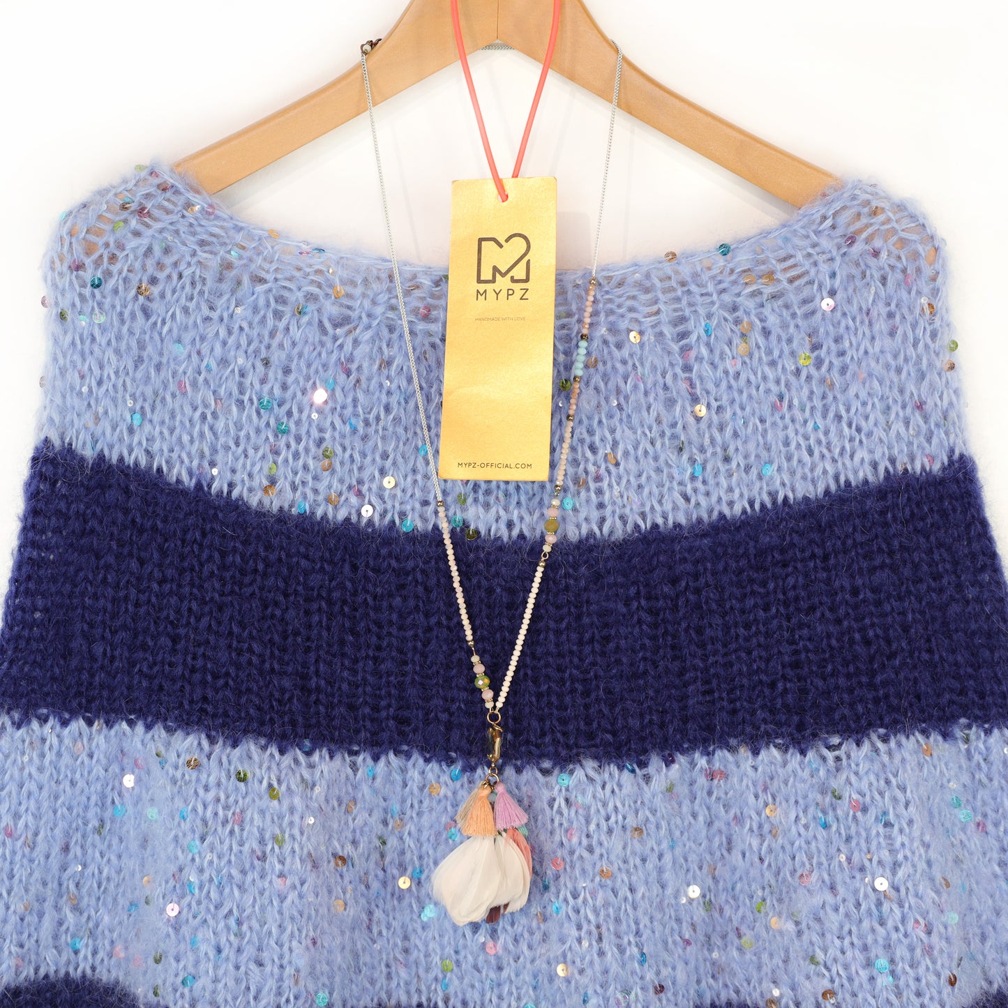 Knitting pattern – MYPZ Moonlight Sparkle Cape No8 (ENG-NL-DE)