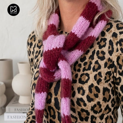 Knit pattern – Scarf Sandy (ENG-NL-DE-ES-FR-IT-NO-DA-SV)