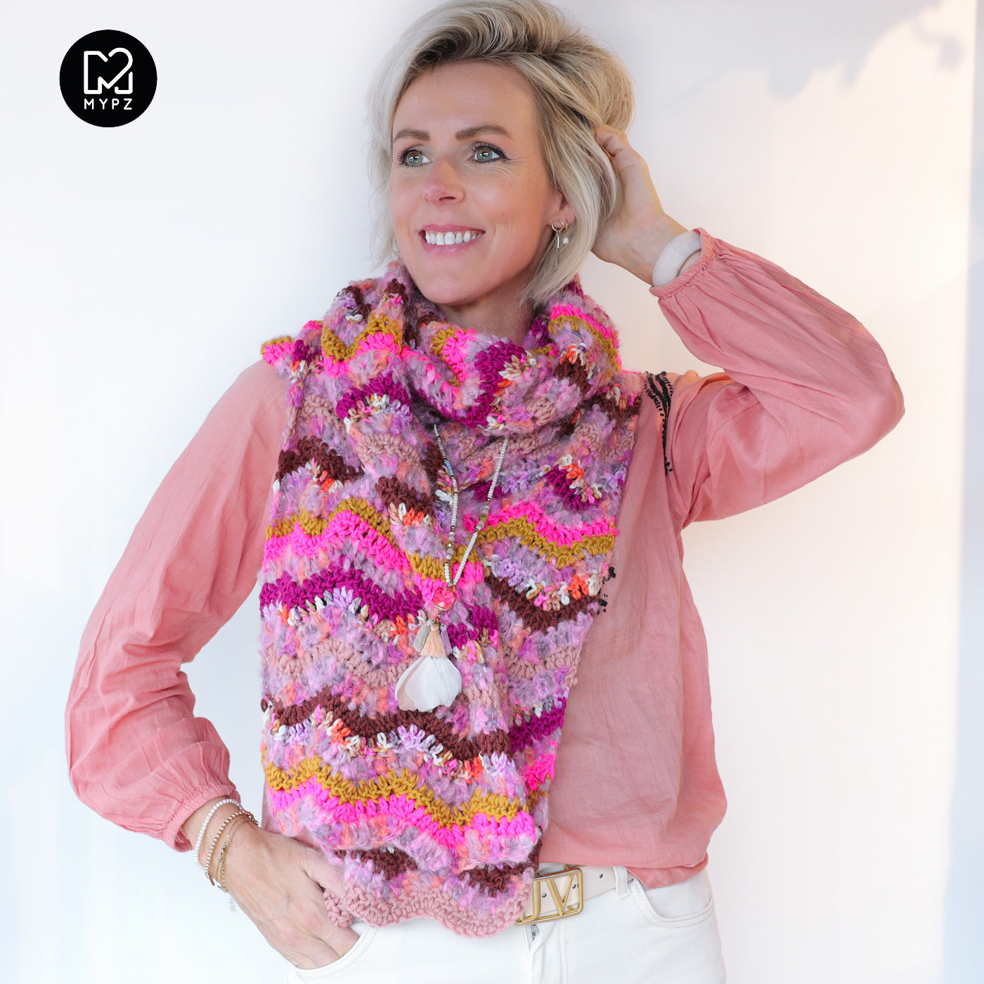 Crochet kit – MYPZ scarf Sienna (ENG-NL)