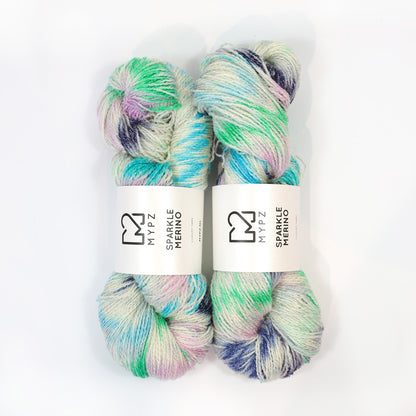 MYPZ Sparkle Merino Blue Lagoon