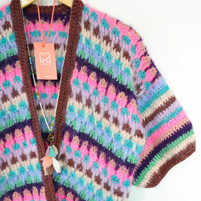 Crochet kit - MYPZ Sprinkle Cardigan no5 (ENG-NL-DE)