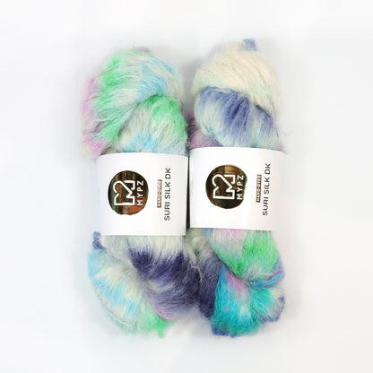 MYPZ Suri Silk DK – hand-dyed Blue Lagoon