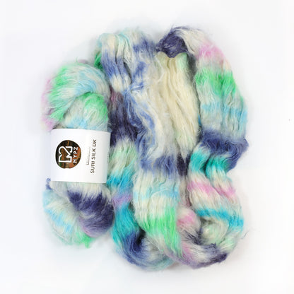 MYPZ Suri Silk DK – hand-dyed Blue Lagoon