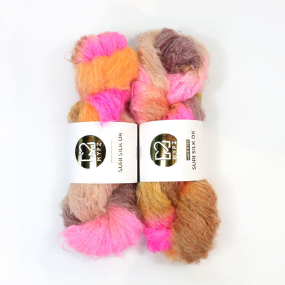 MYPZ Suri Silk DK – hand-dyed Pecan
