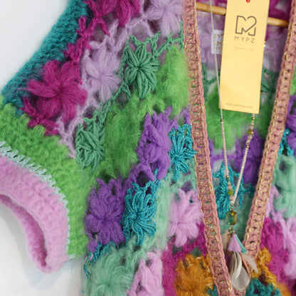 Crochet pattern - MYPZ Wildflower cardigan (ENG-NL-DE-FR-ES)