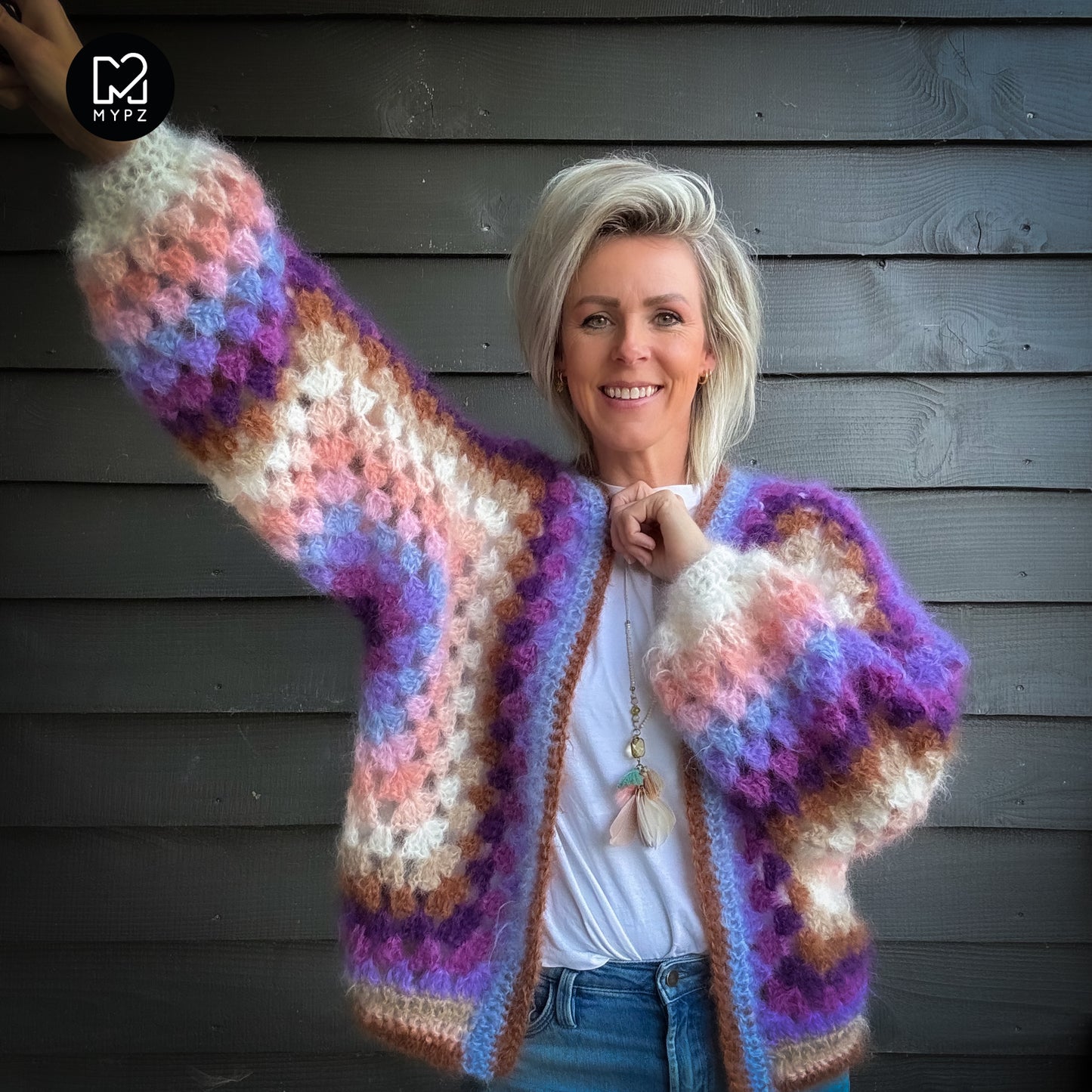 MYPZ Chunky Mohair Cardigan Elise