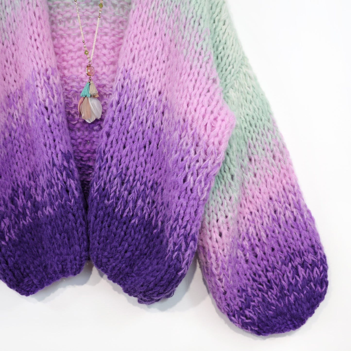 Knitting Kit – MYPZ Chunky Alpaca Cardigan Desert Bloom No.15 (ENG-NL-DE)