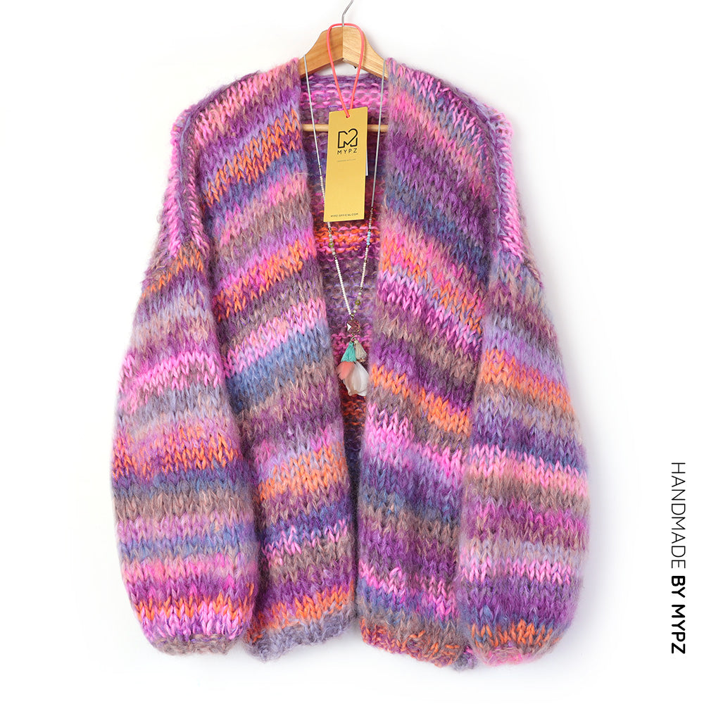 MYPZ Chunky Mohair Cardigan Majestic