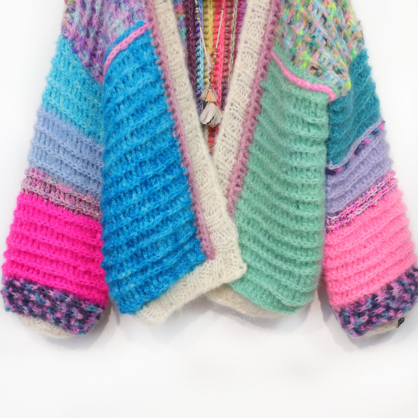 Chunky Mohair cardigan Poetry