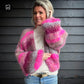 MYPZ Short Chunky Mohair Cardigan Valentine