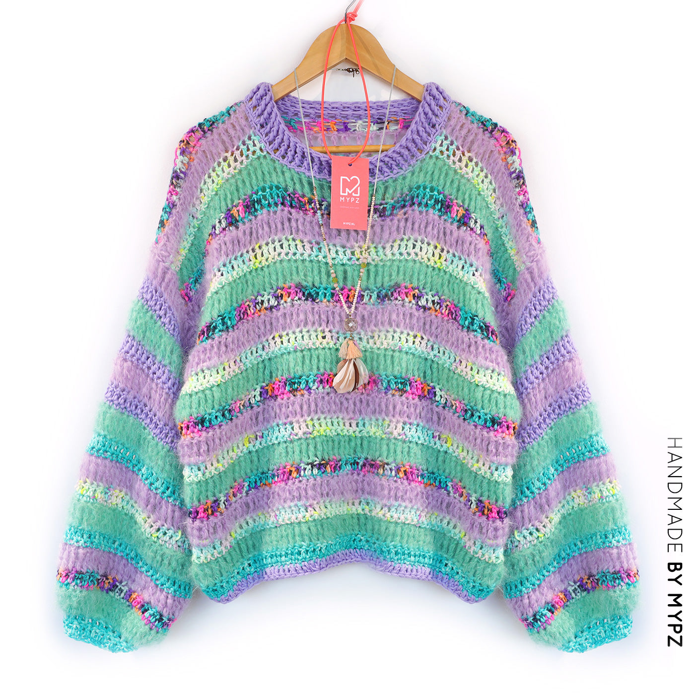 Crochet kit – MYPZ Chunky pullover Archie (ENG-NL-DE)