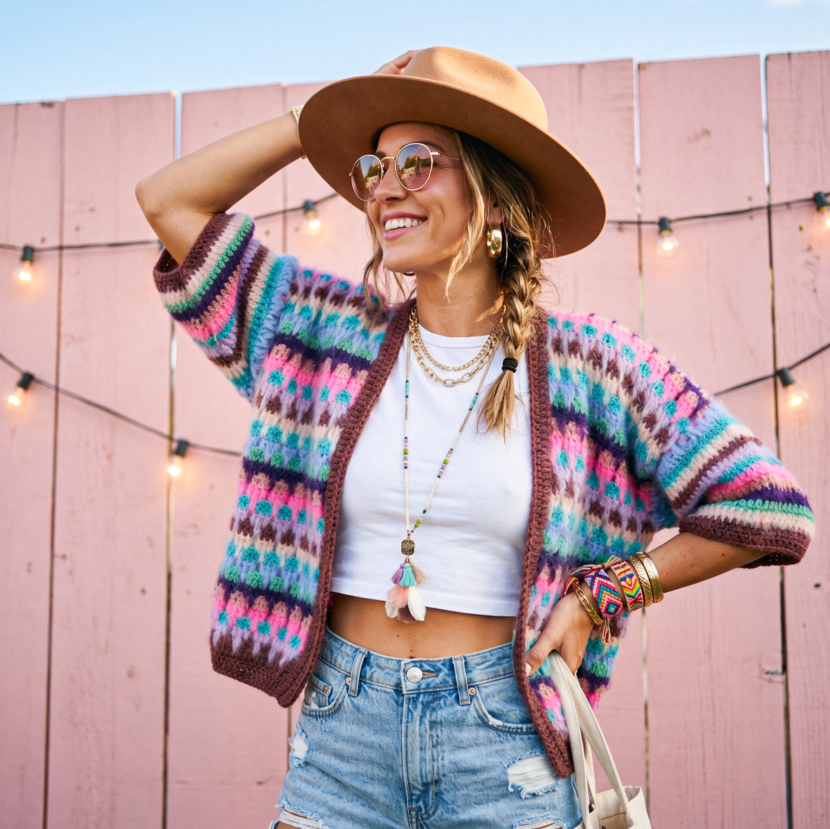 Crochet kit - MYPZ Sprinkle Cardigan no5 (ENG-NL-DE)