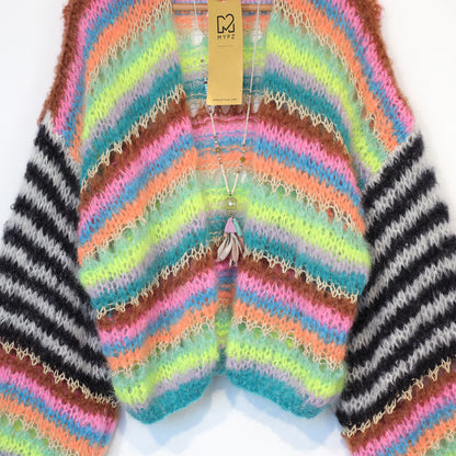 Knit pattern – MYPZ Light Mohair Cardigan Magic No10 (ENG-NL-DE)