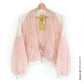 MYPZ Light Mohair Cardigan Leaves