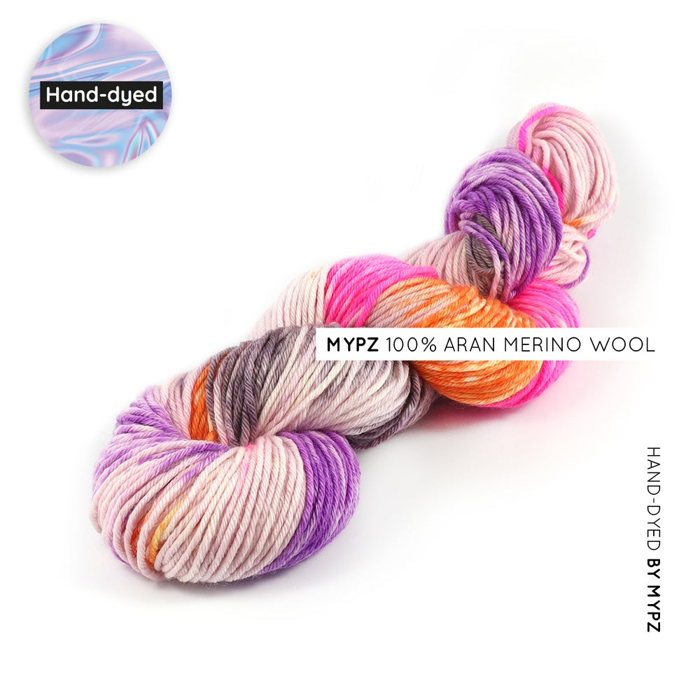 MYPZ Aran Merino Pinky Brown