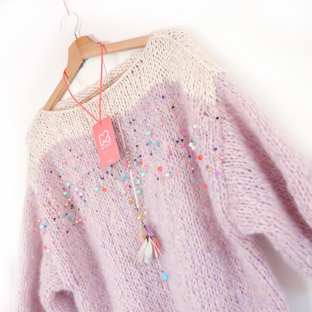 Knit pattern – MYPZ Light mohair Top Jewel No10 (ENG-NL)