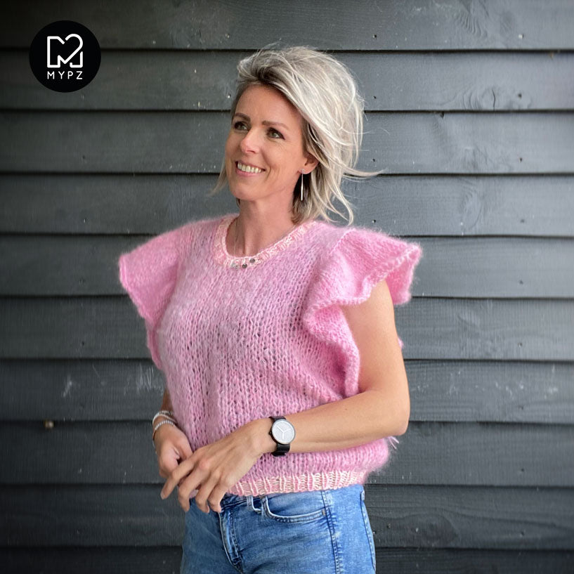 Knit pattern – MYPZ Cute Ruffle Top No10 (ENG-NL)