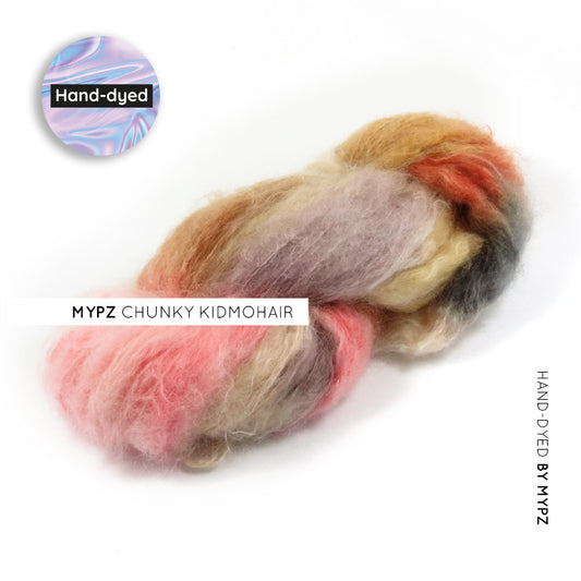 MYPZ chunky kidmohair Brown Love