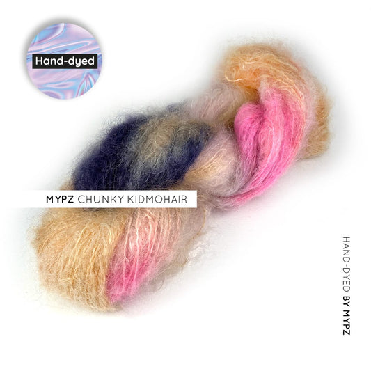 MYPZ chunky kidmohair RAW Melange