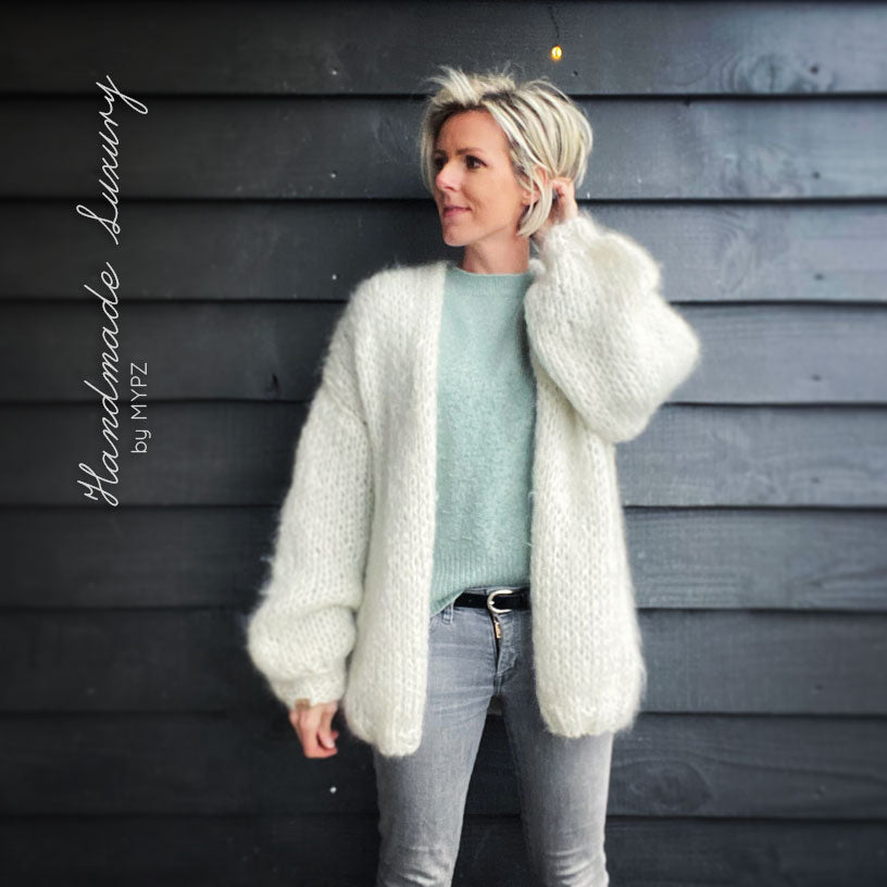 Snow White Cardigan – MYPZ Handmade Luxury