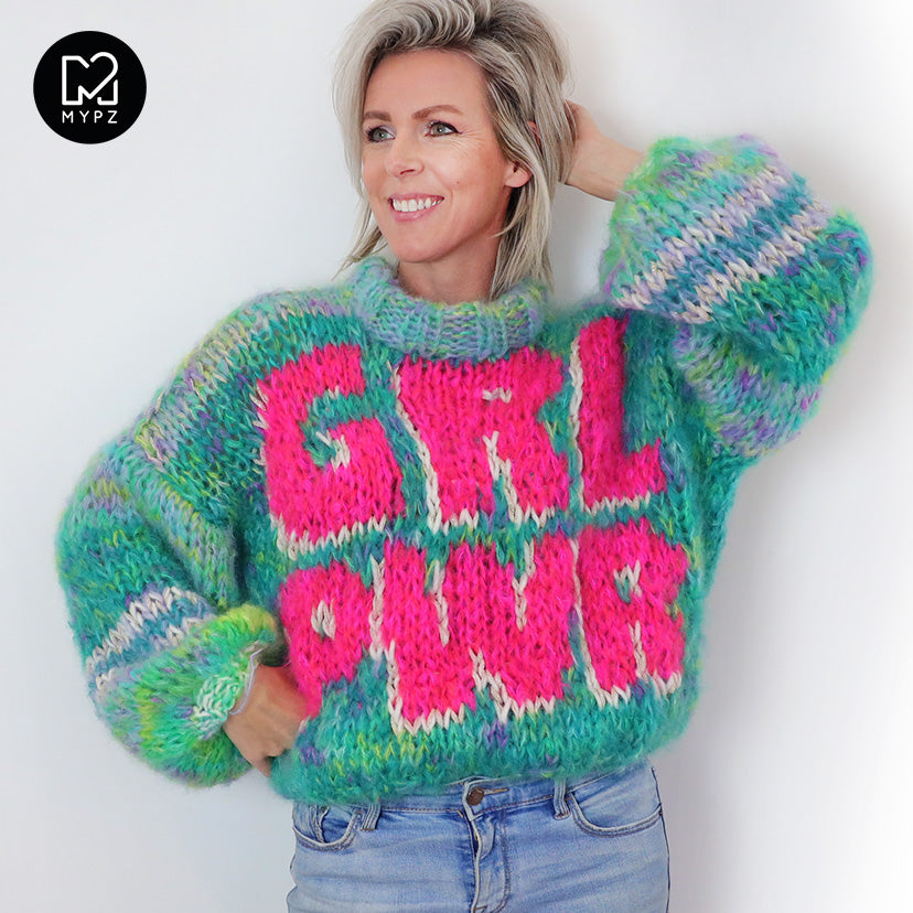 Girl power sweater hotsell